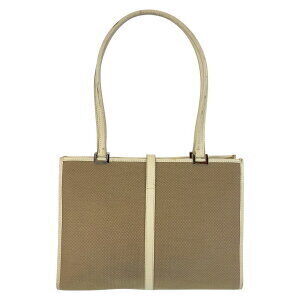 Gucci Leather Bag Beige Canvas Tote White Jackie Ivory Shoulder Tan